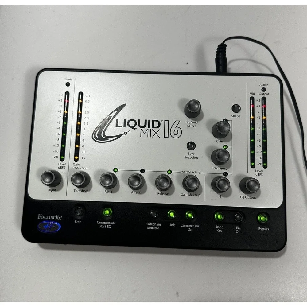Focusrite Liquid Mix 16 -‎ FireWire DSP Processor and Control Surface